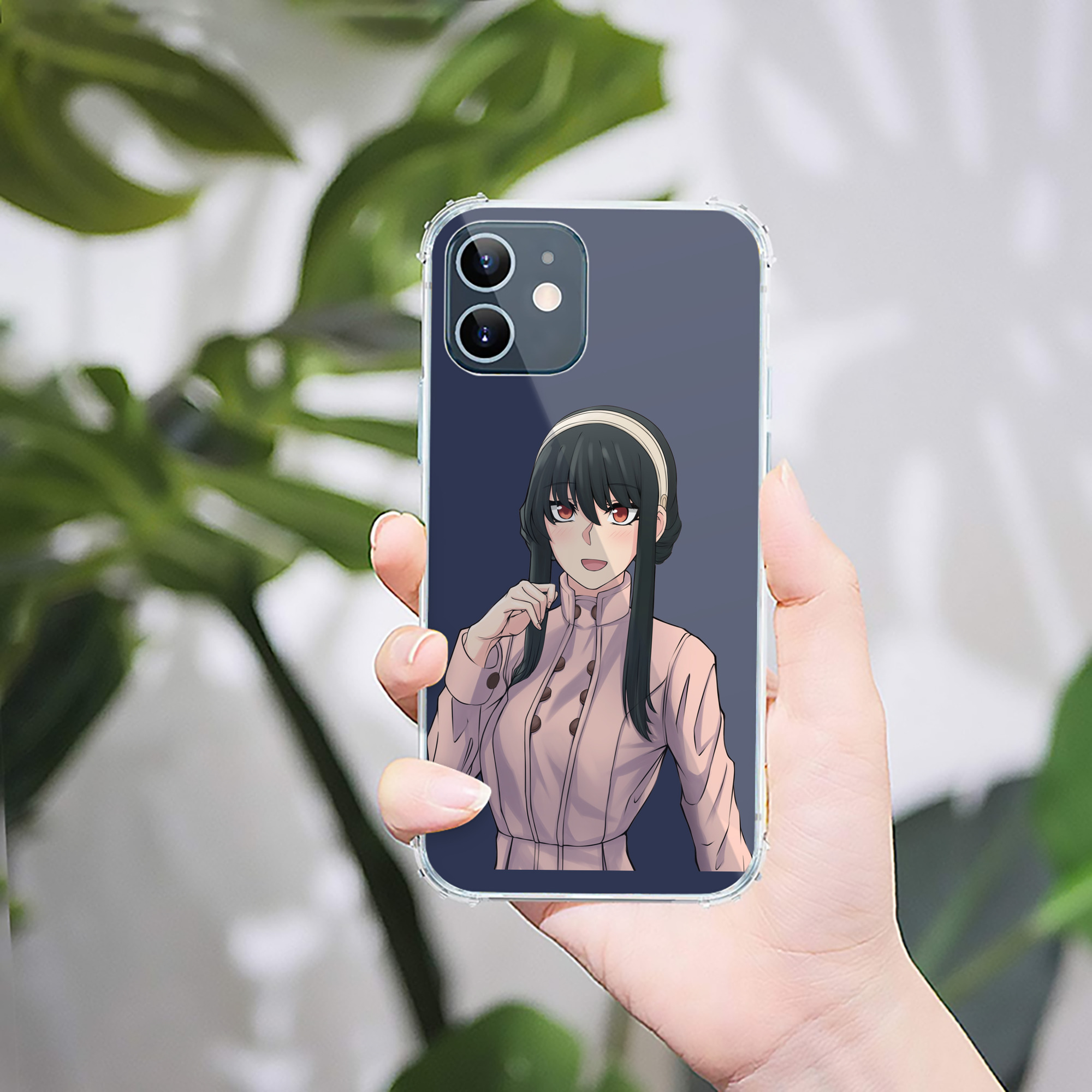 （画像用） SPY×FAMILY间谍家家酒 【iPhone 12シリーズ対応】透明スマホケース（クリアソフトケース）
